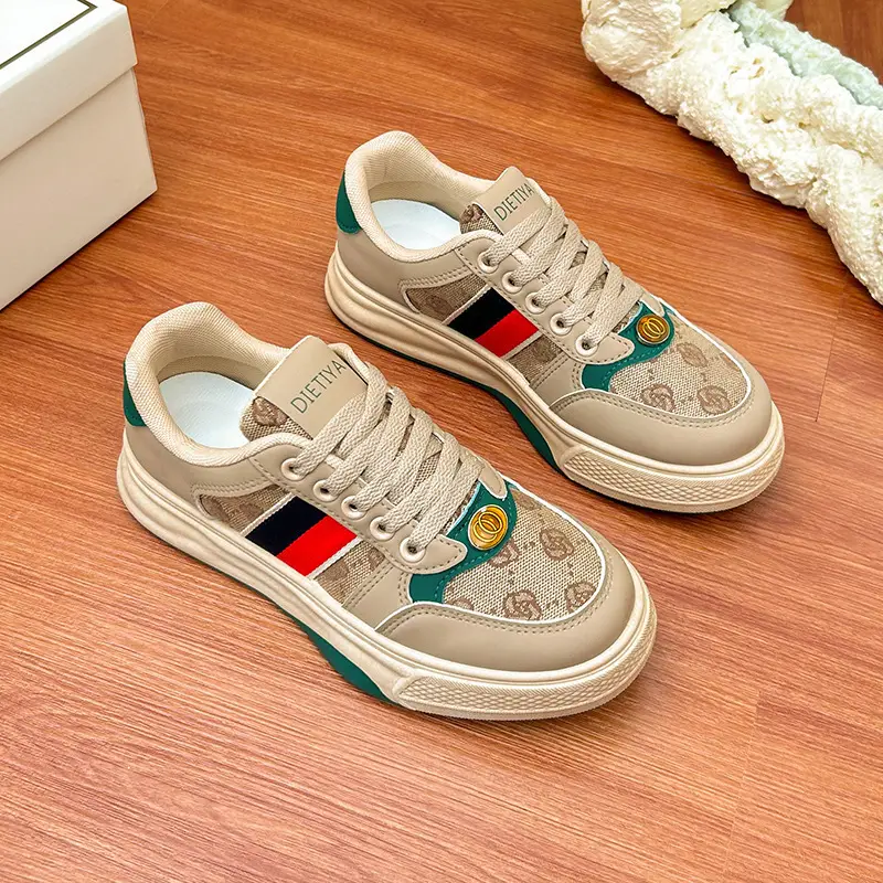 Women's Retro Casual Flat Sneakers Korean Style Comfortable - Image 5
