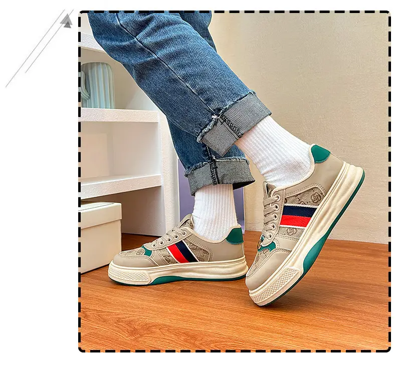 Women's Retro Casual Flat Sneakers Korean Style Comfortable — feature 26