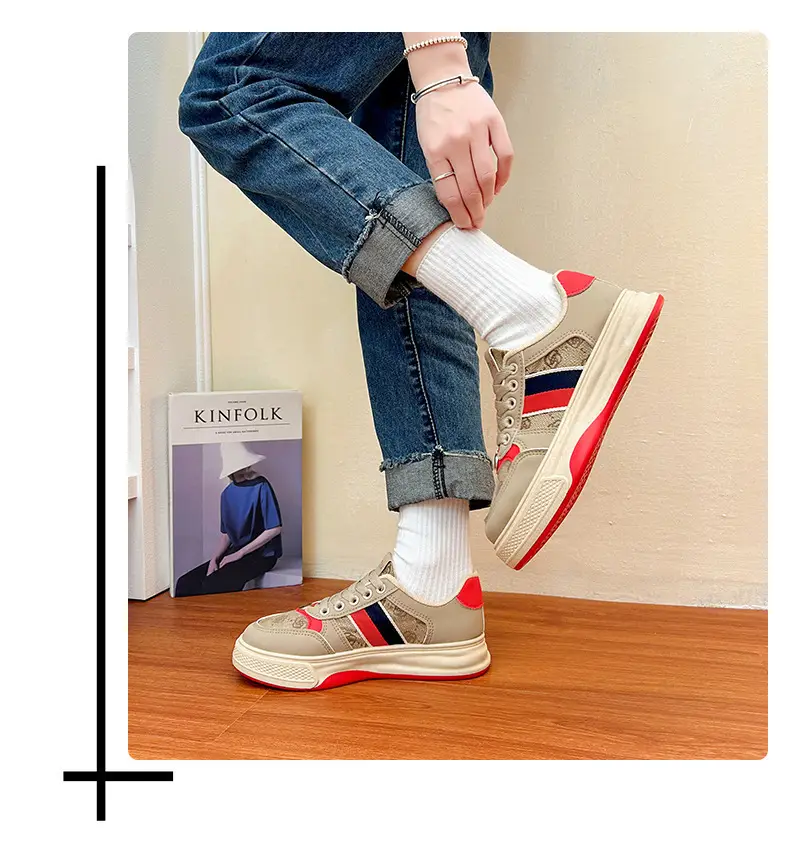 Women's Retro Casual Flat Sneakers Korean Style Comfortable — feature 29