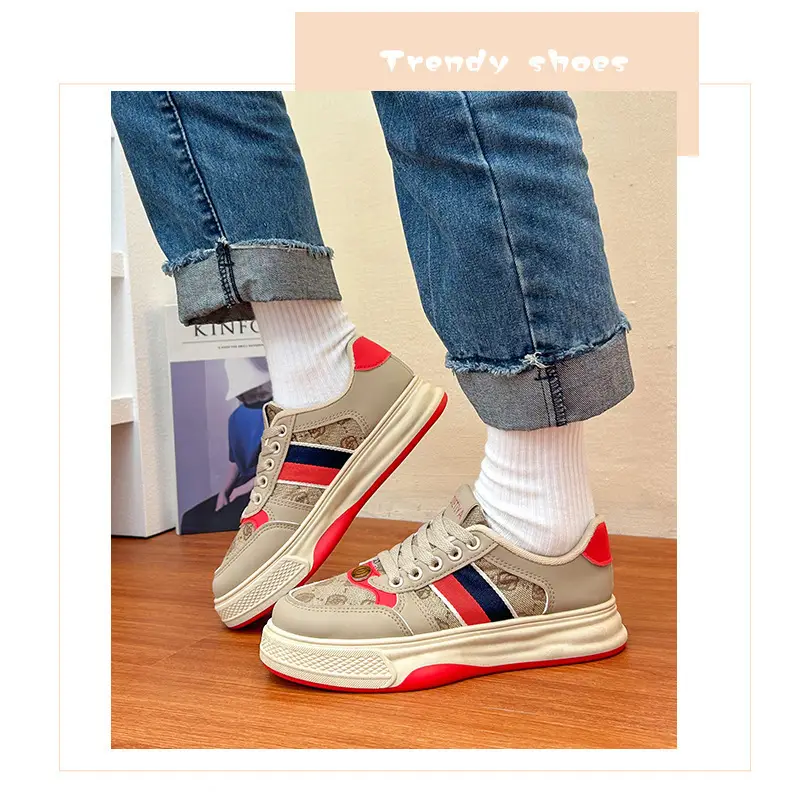 Women's Retro Casual Flat Sneakers Korean Style Comfortable — feature 32