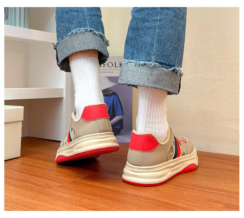 Women's Retro Casual Flat Sneakers Korean Style Comfortable — feature 33