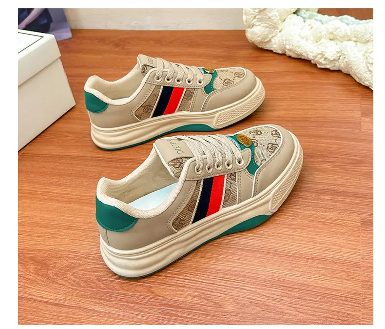 Women's Retro Casual Flat Sneakers Korean Style Comfortable — feature 35