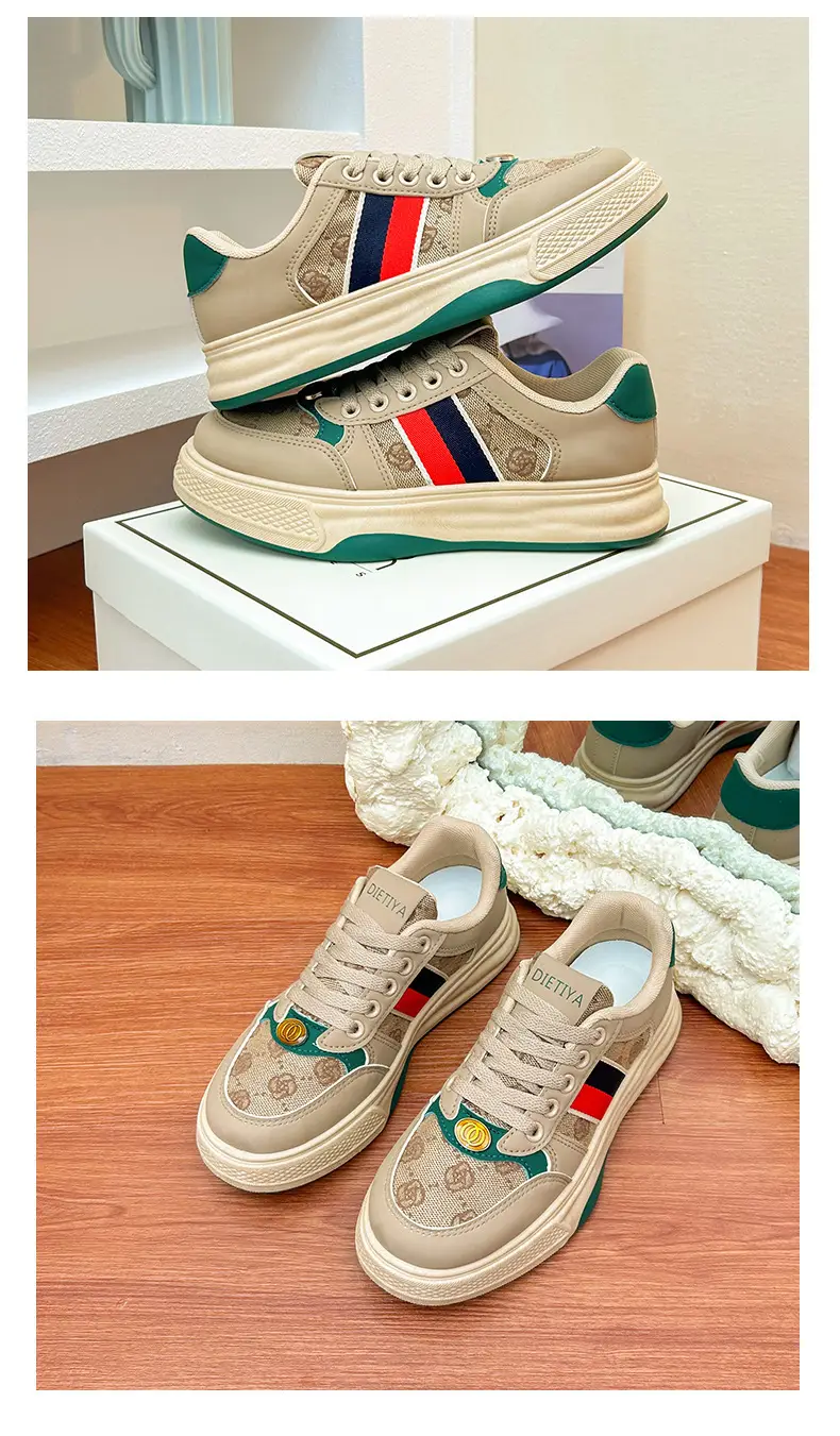 Women's Retro Casual Flat Sneakers Korean Style Comfortable — feature 37