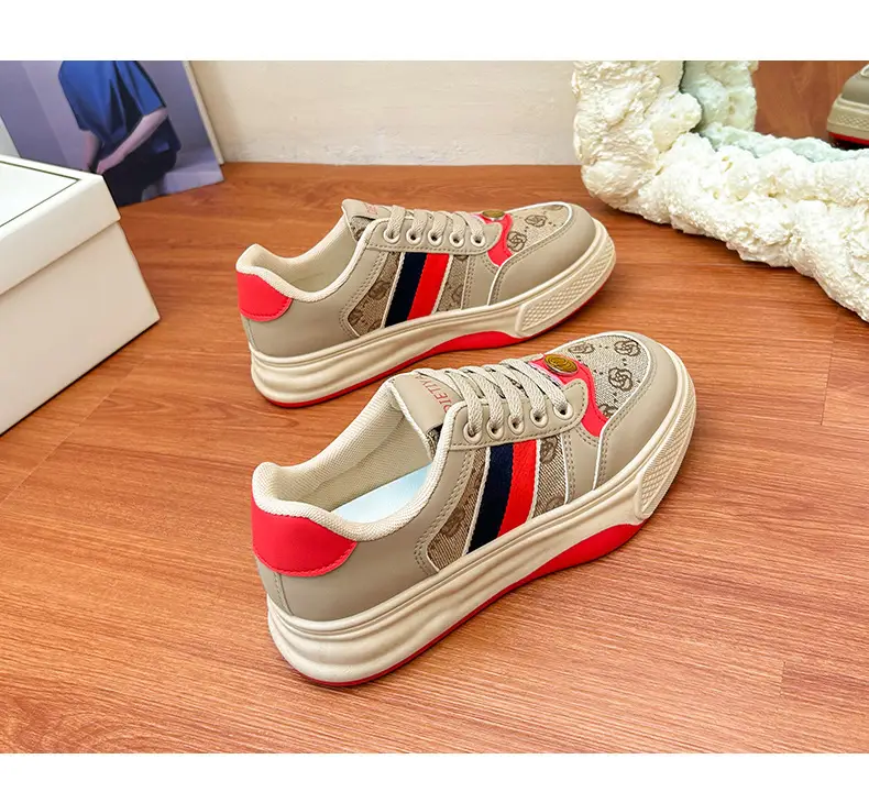 Women's Retro Casual Flat Sneakers Korean Style Comfortable — feature 39