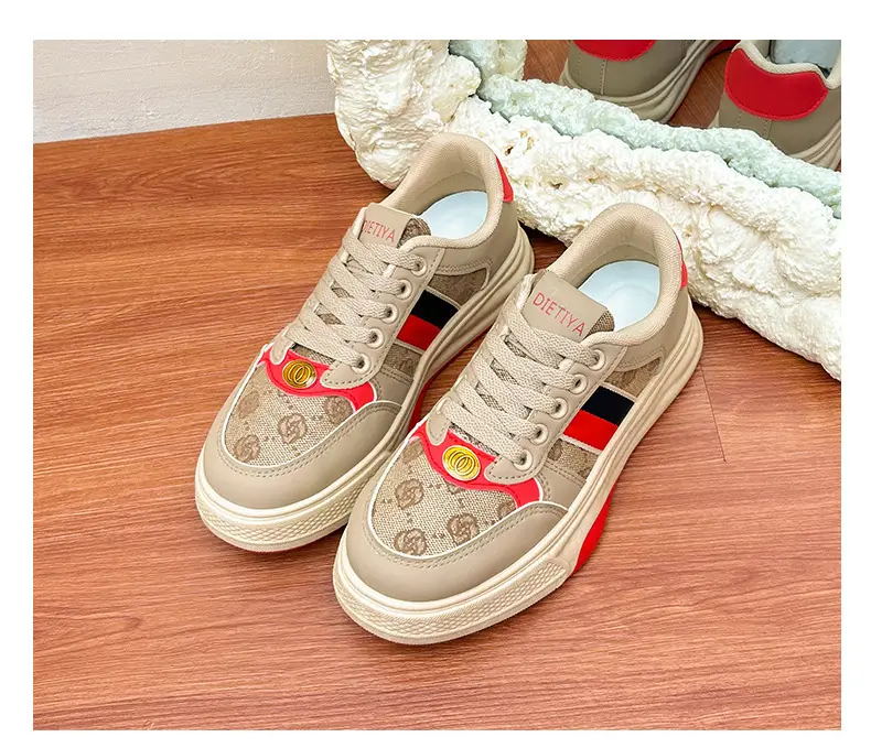 Women's Retro Casual Flat Sneakers Korean Style Comfortable — feature 42