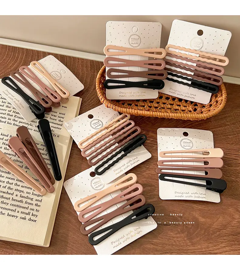 Women's Large Duckbill Hair Clips Wash Face Makeup Hairpin Headwear — feature 9