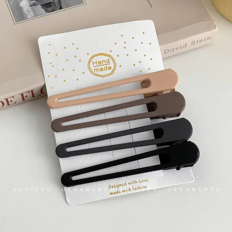 Women's Large Duckbill Hair Clips Wash Face Makeup Hairpin Headwear - Image 3