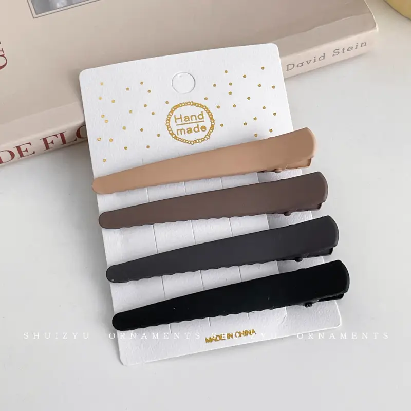 Women's Large Duckbill Hair Clips Wash Face Makeup Hairpin Headwear - Image 5