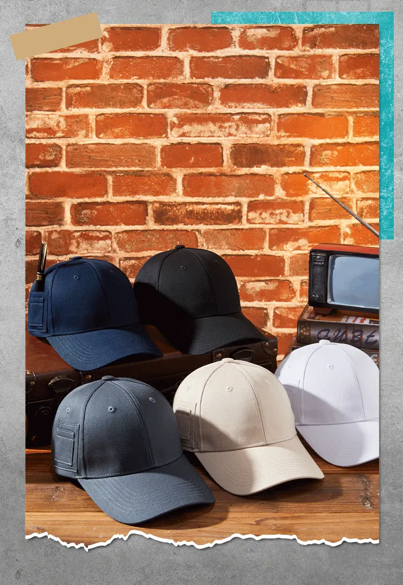 Men's Beige Peaked Cap with Personal Pocket Storage — feature 6