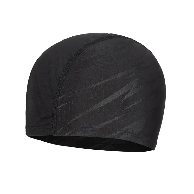 Men's swimming cap cloth swimming cap large comfortable ear protection fashion adult swimming hat swimming goggles suit durable