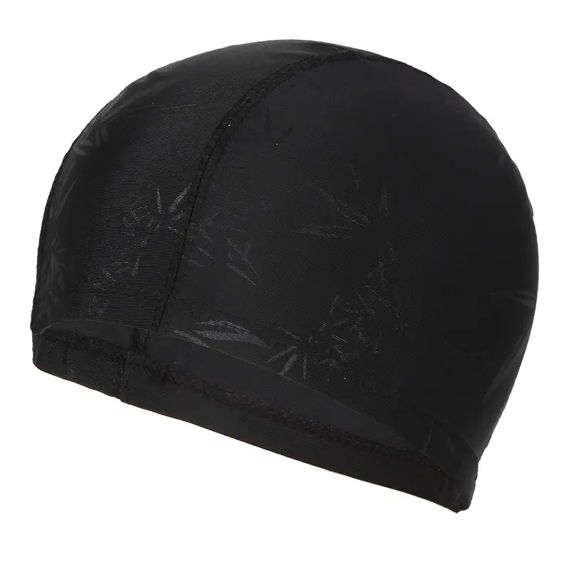 Men's swimming cap cloth swimming cap large comfortable ear protection fashion adult swimming hat swimming goggles suit durable