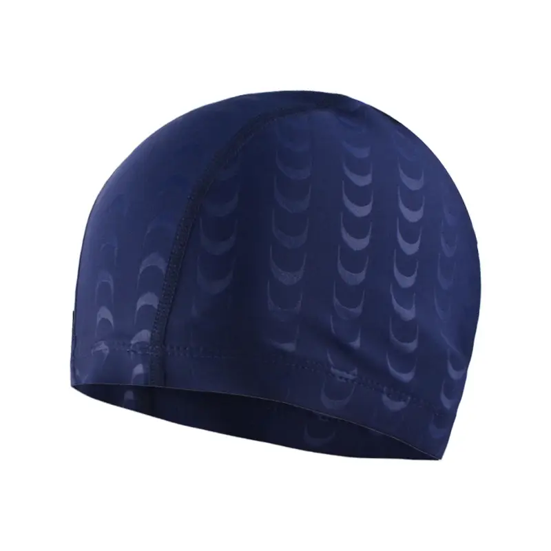 Men's swimming cap cloth swimming cap large comfortable ear protection fashion adult swimming hat swimming goggles suit durable