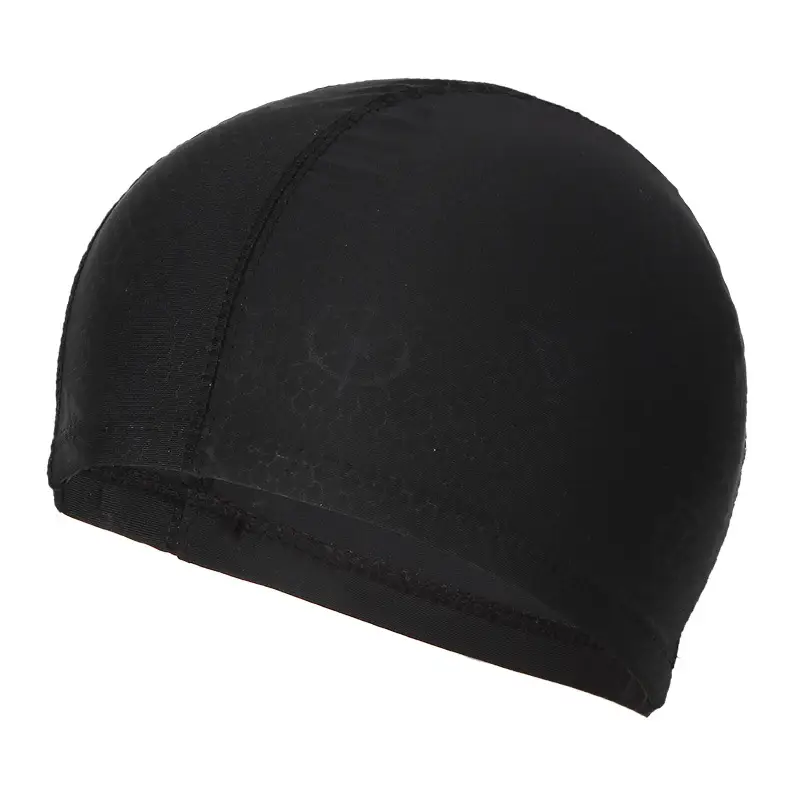 Men's swimming cap cloth swimming cap large comfortable ear protection fashion adult swimming hat swimming goggles suit durable