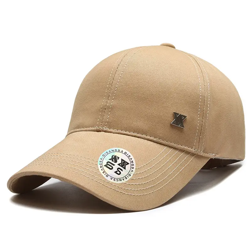 Men's Black Sports Cap Sunshade Travel Cap