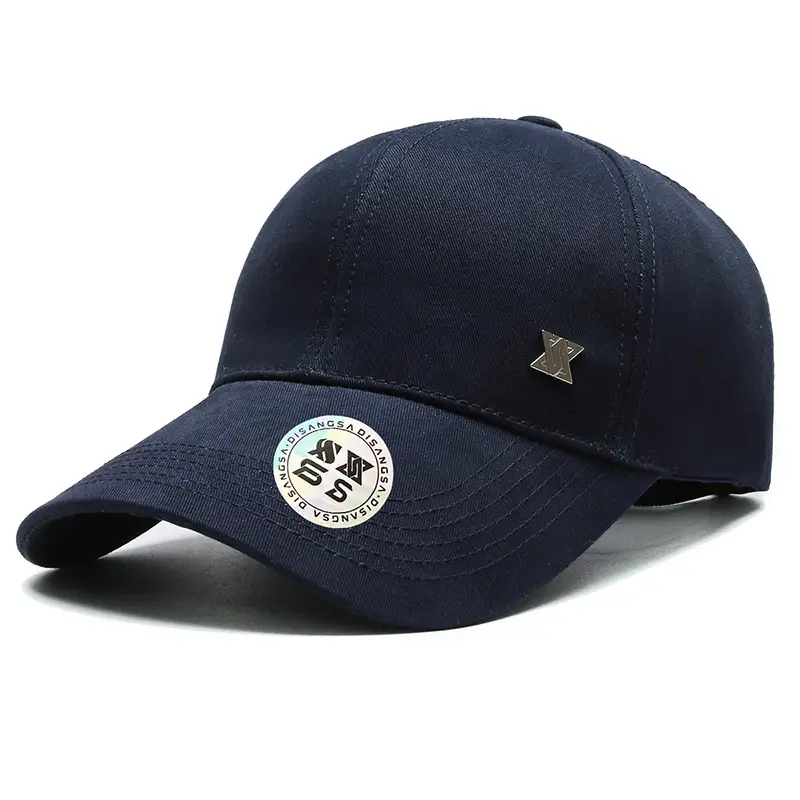 Men's Black Sports Cap Sunshade Travel Cap