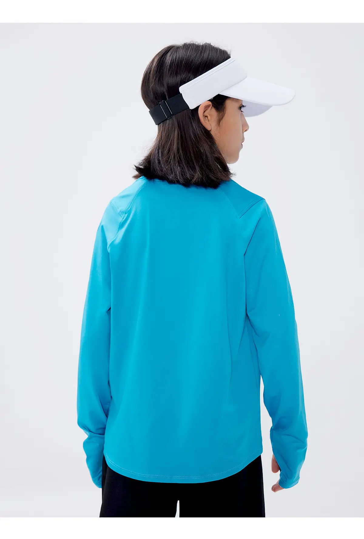 Kids Long Sleeve T-Shirt Blue Oversized Summer Wear — feature 20