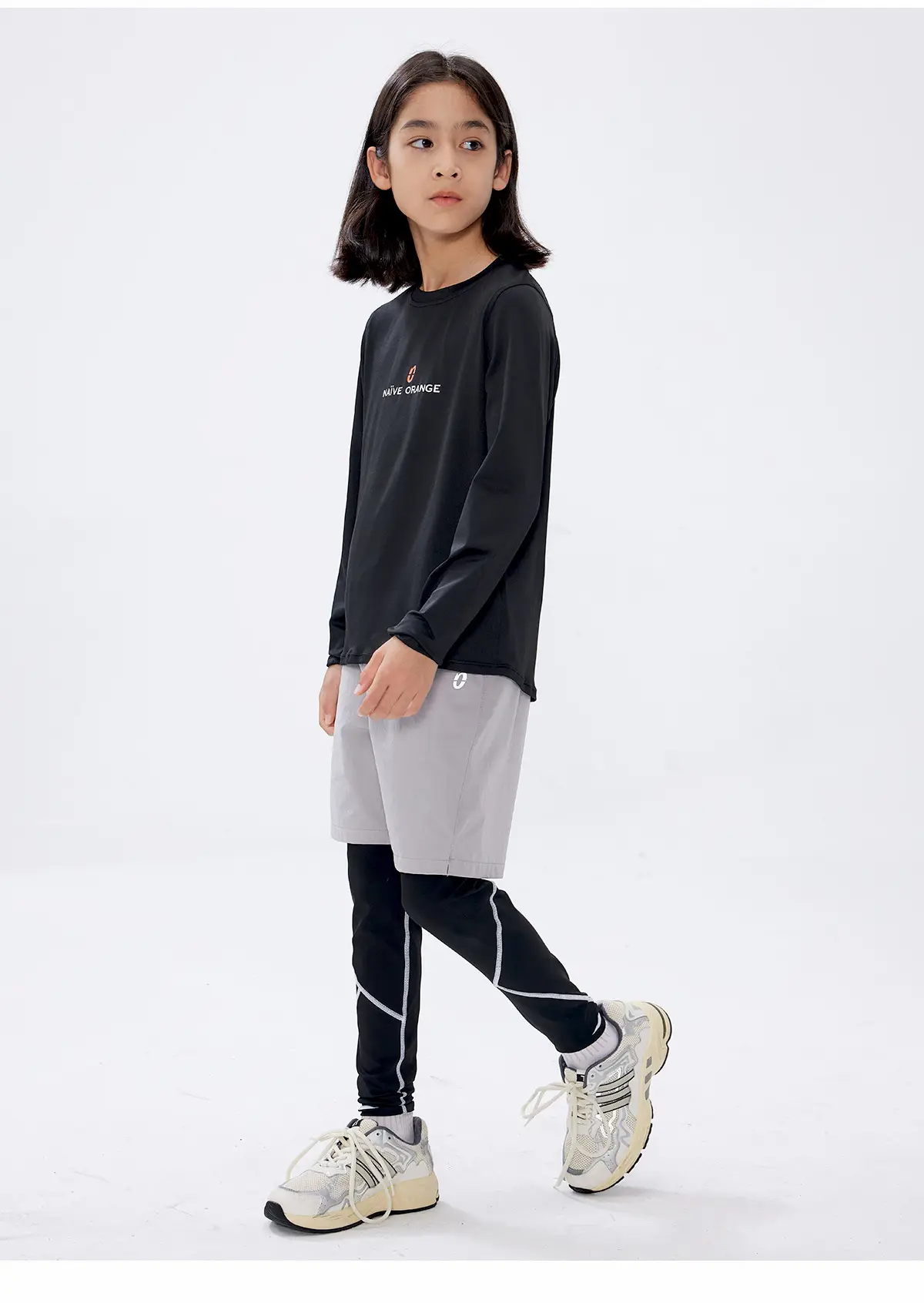Kids Long Sleeve T-Shirt Blue Oversized Summer Wear — feature 22