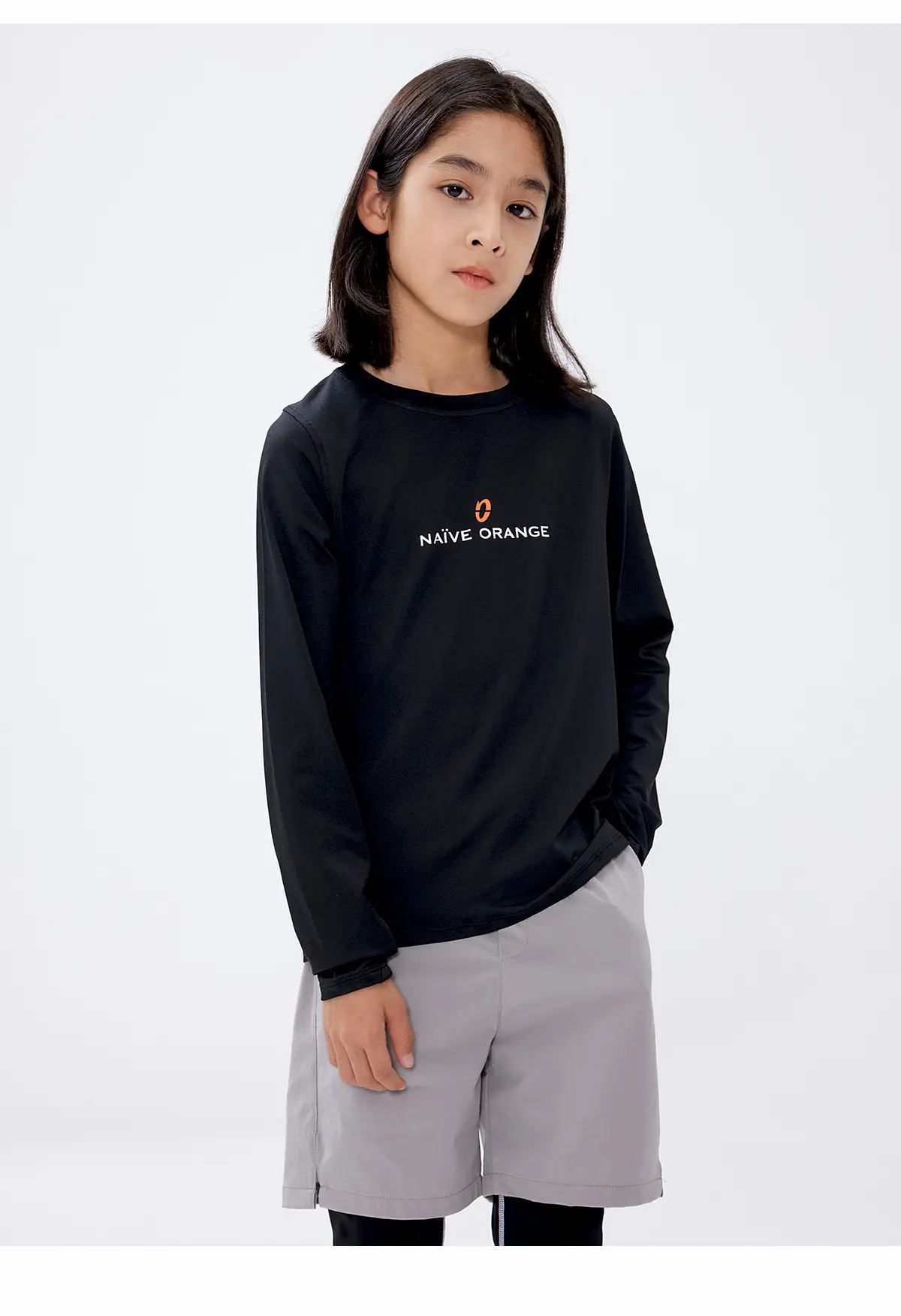 Kids Long Sleeve T-Shirt Blue Oversized Summer Wear — feature 24