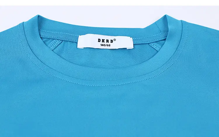 Kids Long Sleeve T-Shirt Blue Oversized Summer Wear — feature 30