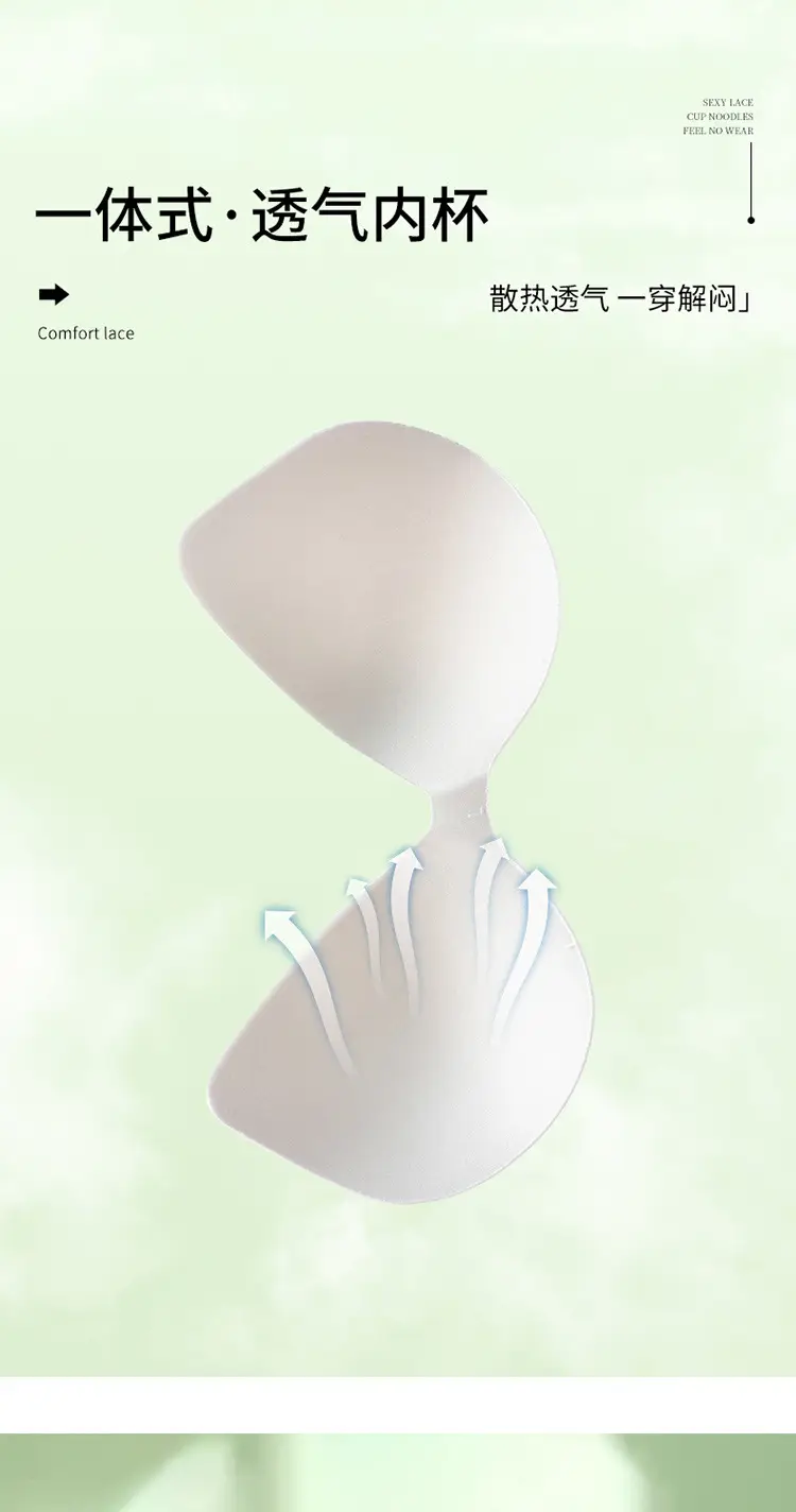 New Jelly Cup Non-Running Cup Bra for Women — feature 4