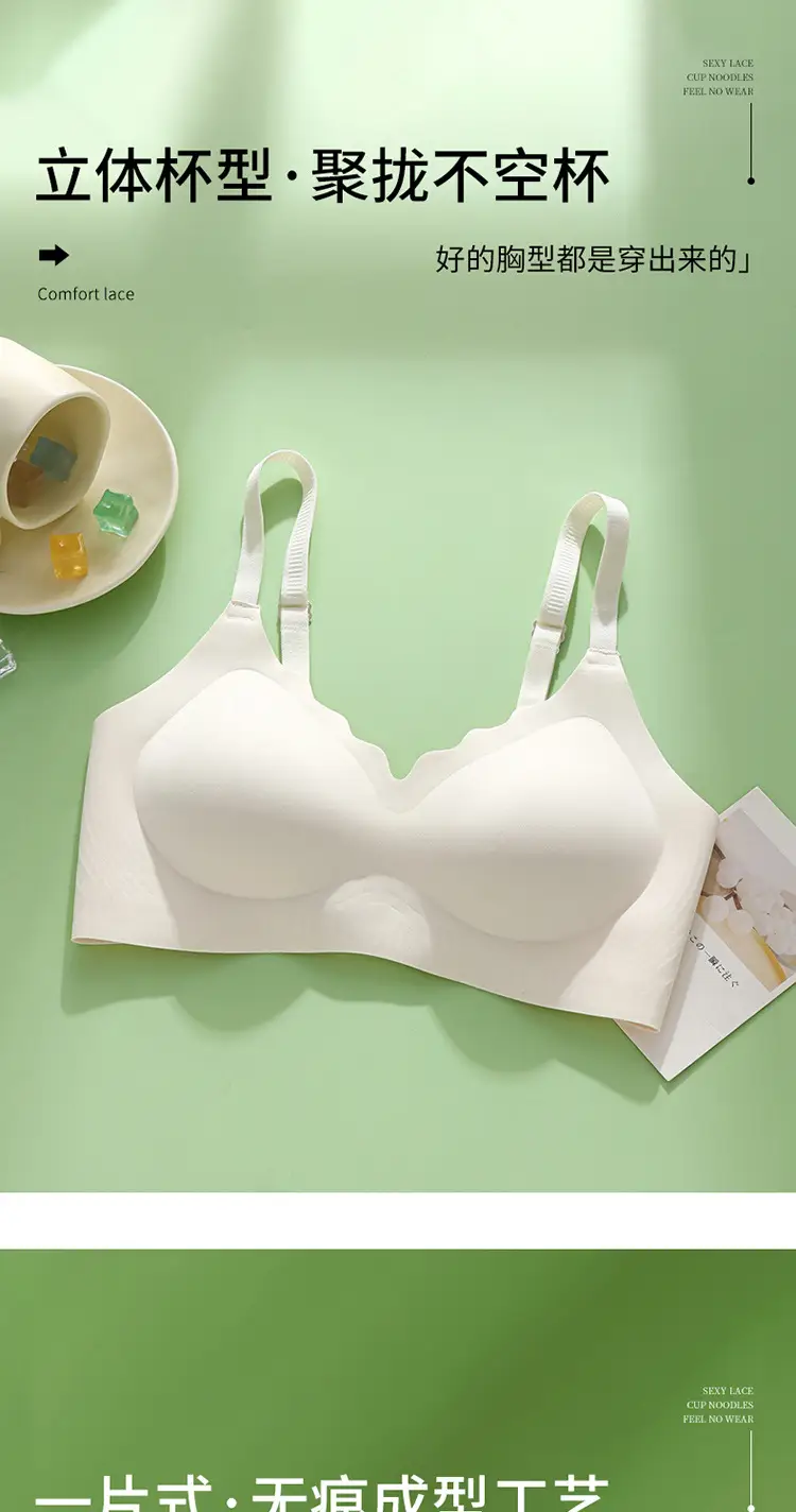 New Jelly Cup Non-Running Cup Bra for Women — feature 5