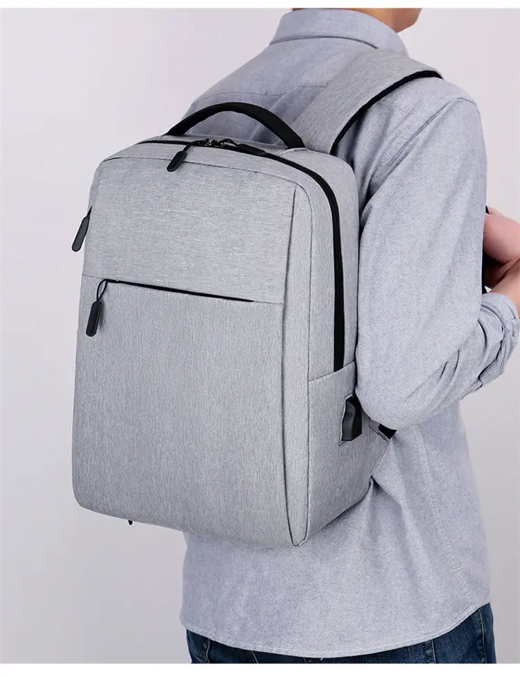 Business Backpack Oxford Men's Waterproof Shockproof 15.6 Inch Laptop Bag Outdoor Lightweight Commuter Backpack — feature 17