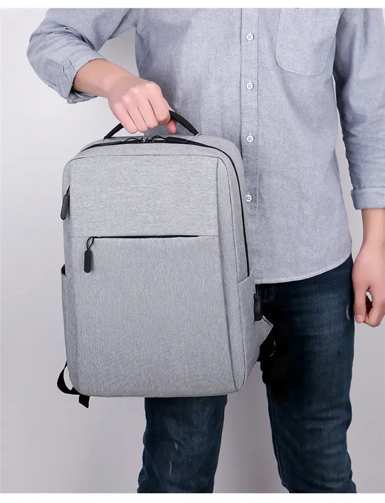 Business Backpack Oxford Men's Waterproof Shockproof 15.6 Inch Laptop Bag Outdoor Lightweight Commuter Backpack — feature 18