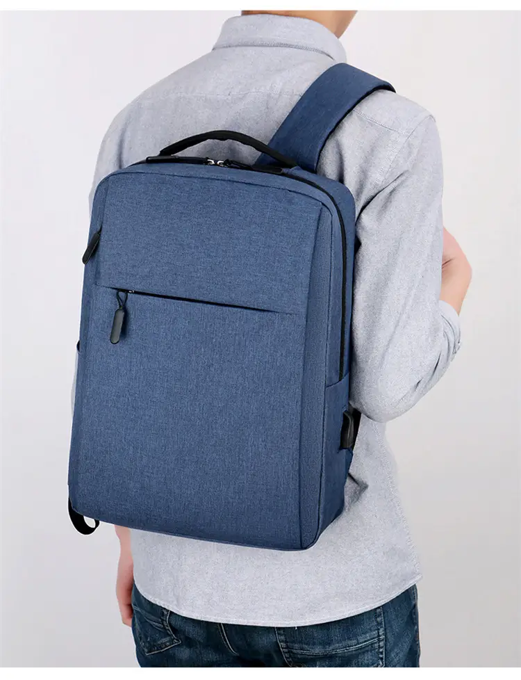 Business Backpack Oxford Men's Waterproof Shockproof 15.6 Inch Laptop Bag Outdoor Lightweight Commuter Backpack — feature 22