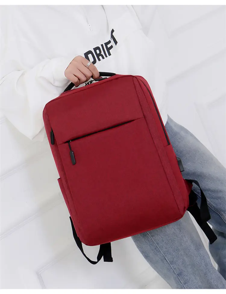 Business Backpack Oxford Men's Waterproof Shockproof 15.6 Inch Laptop Bag Outdoor Lightweight Commuter Backpack — feature 24