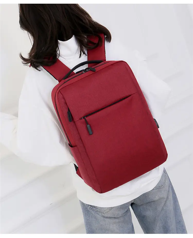 Business Backpack Oxford Men's Waterproof Shockproof 15.6 Inch Laptop Bag Outdoor Lightweight Commuter Backpack — feature 5