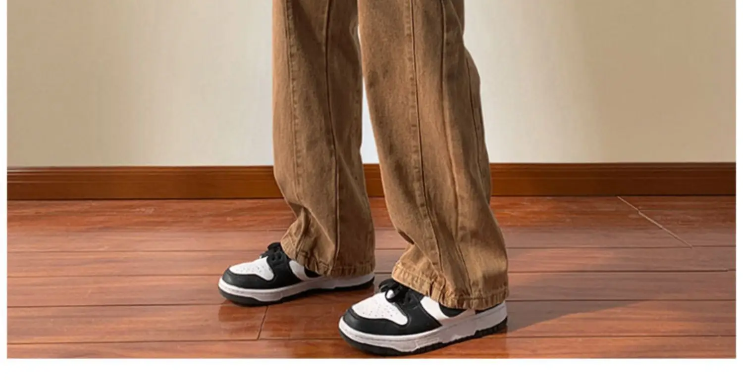 Men's Retro Straight Jeans 2023 Wide Leg Casual Pants — feature 24