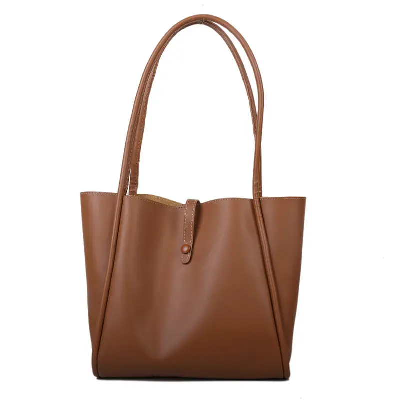 Brown Canvas Shoulder Bag for Men Women Students School Casual Japanese Style Backpack - Image 6