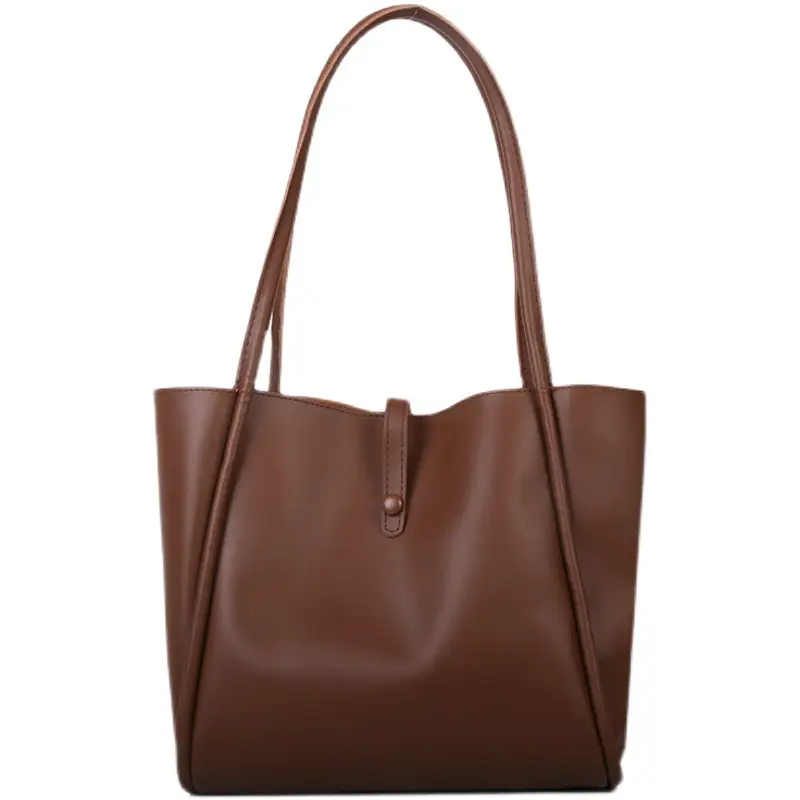 Brown Canvas Shoulder Bag for Men Women Students School Casual Japanese Style Backpack - Image 9