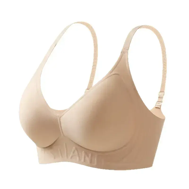 Nude Push Up Bra Fixed Cup Small Women - Image 10