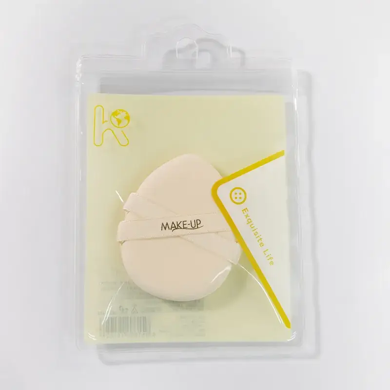 Double Ribbon Water Drop Makeup Puff for Setting & Soaking - Image 7