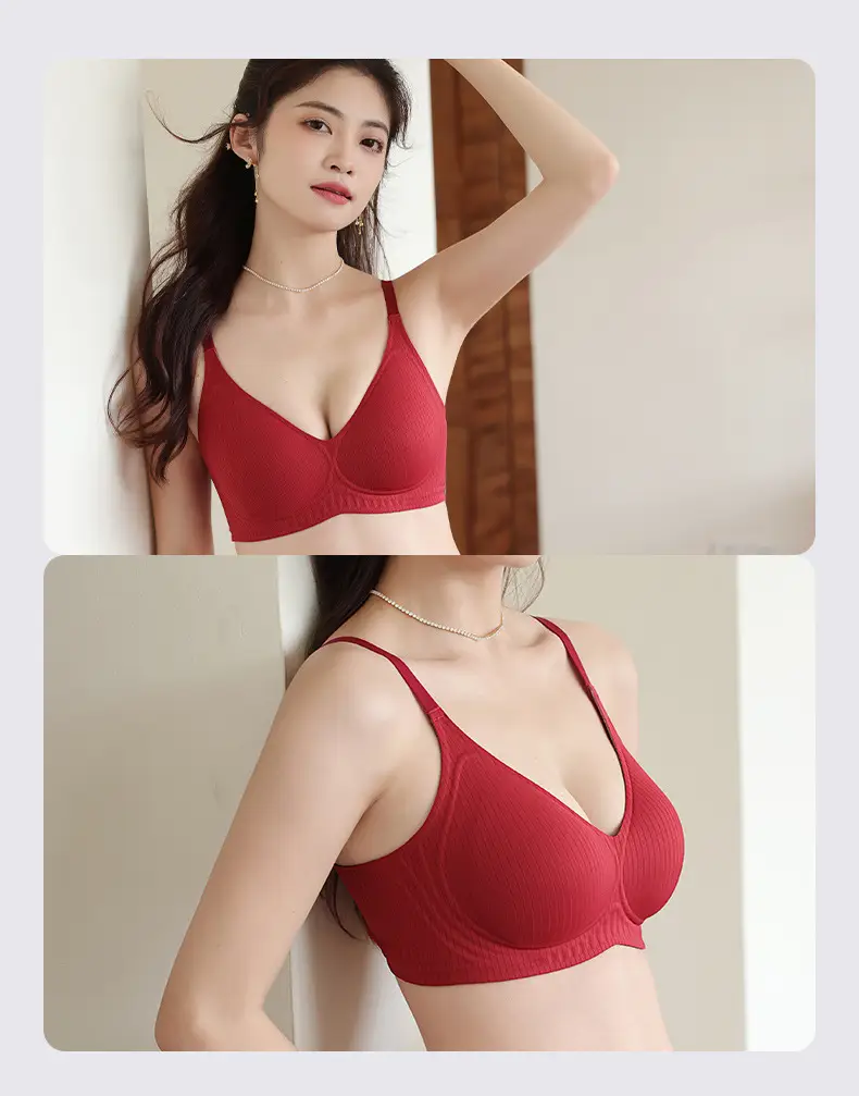 Small Push-Up Bra for Women, Soft Support, No Steel Ring — feature 21