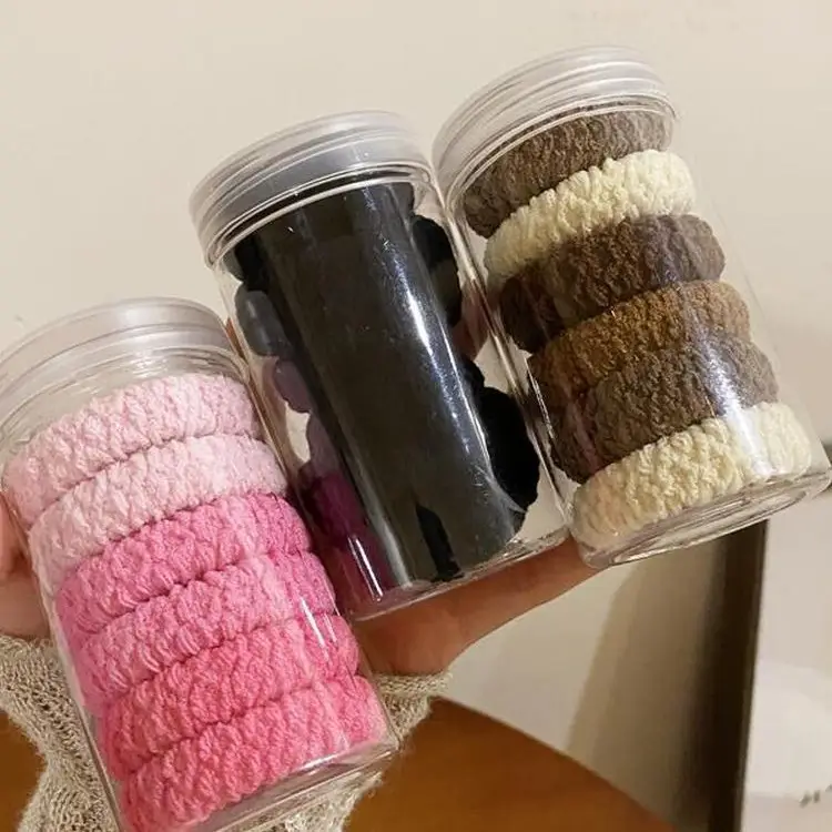 New Leather Hair Accessories Thickened Rubber Band Hair Tie - Image 8