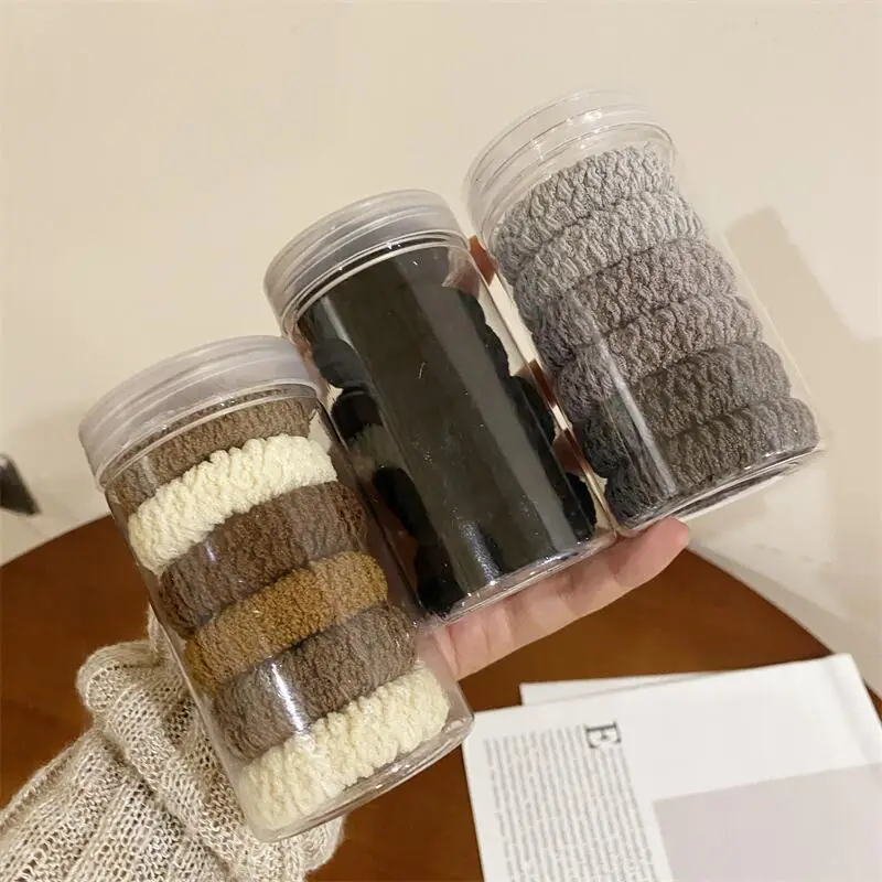 New Leather Hair Accessories Thickened Rubber Band Hair Tie — feature 4