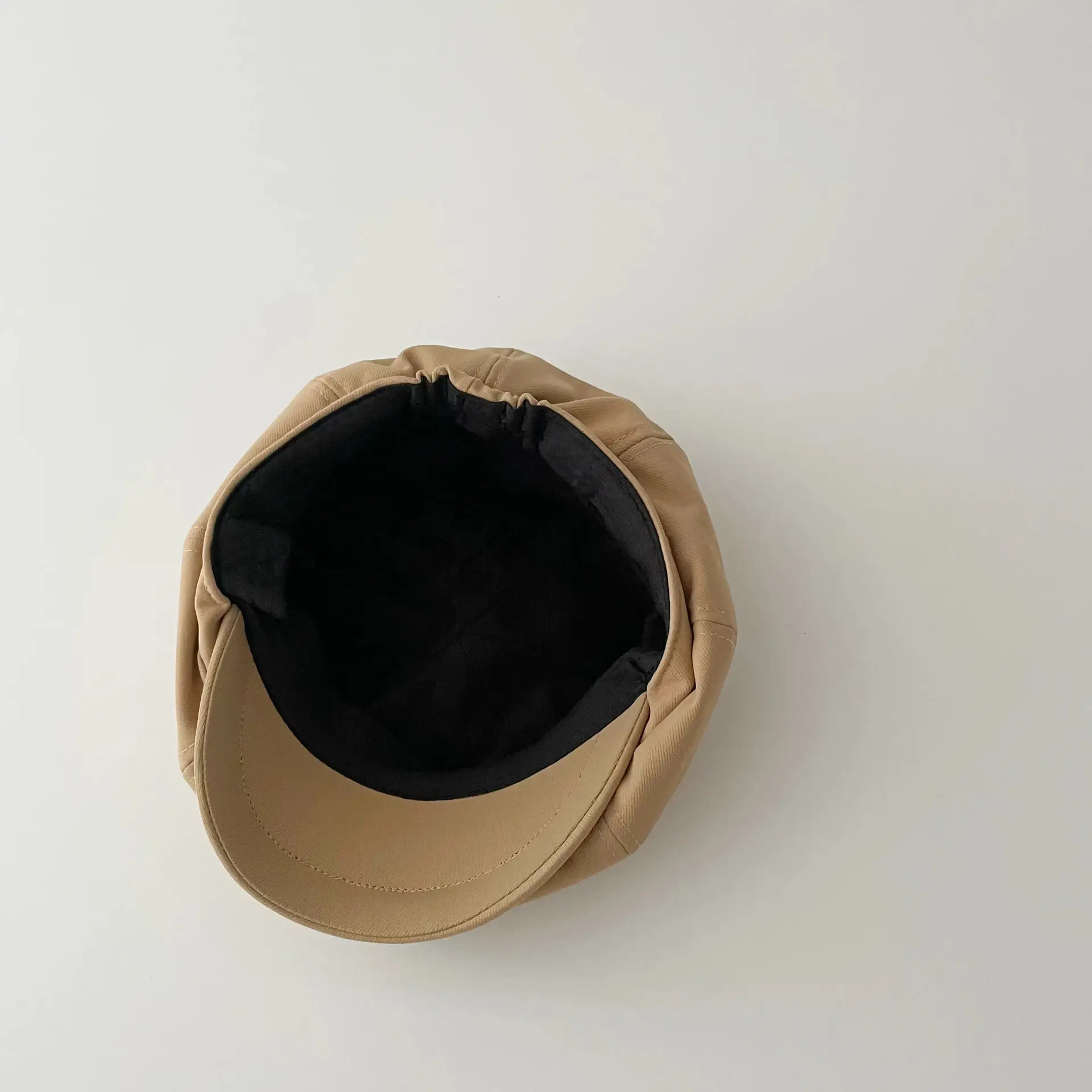 Yipan Kids Beret Cap Autumn Winter British Retro Octagonal Hat - Image 8