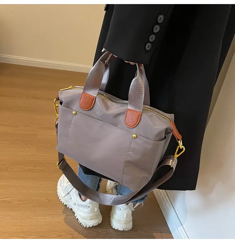 Women's 2023 Waterproof Nylon Shoulder Messenger Bag — feature 23