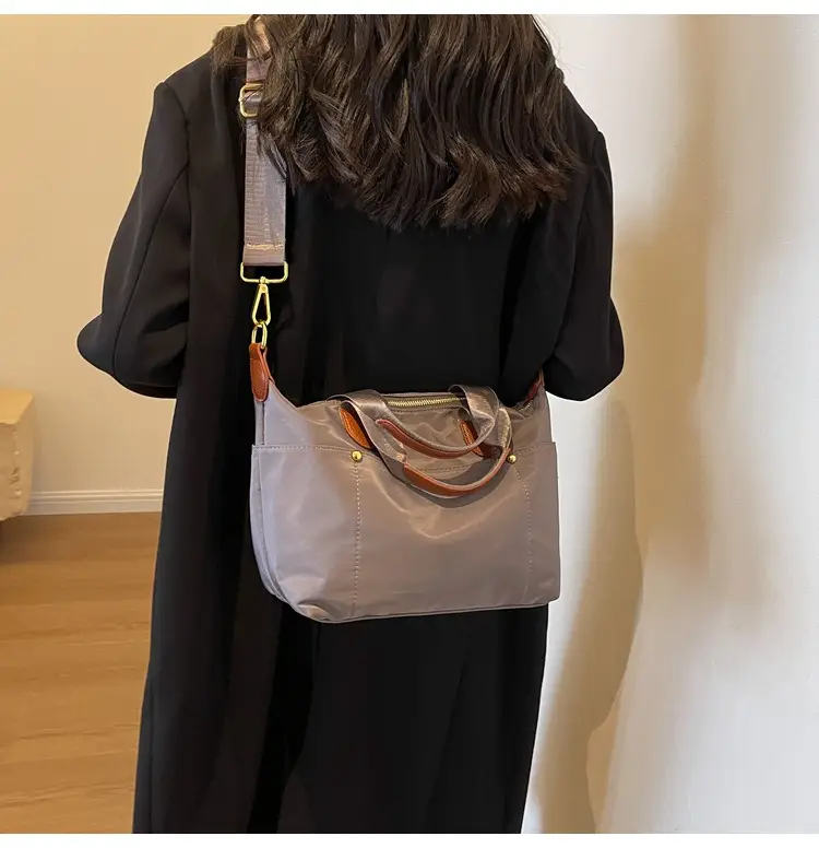 Women's 2023 Waterproof Nylon Shoulder Messenger Bag — feature 26