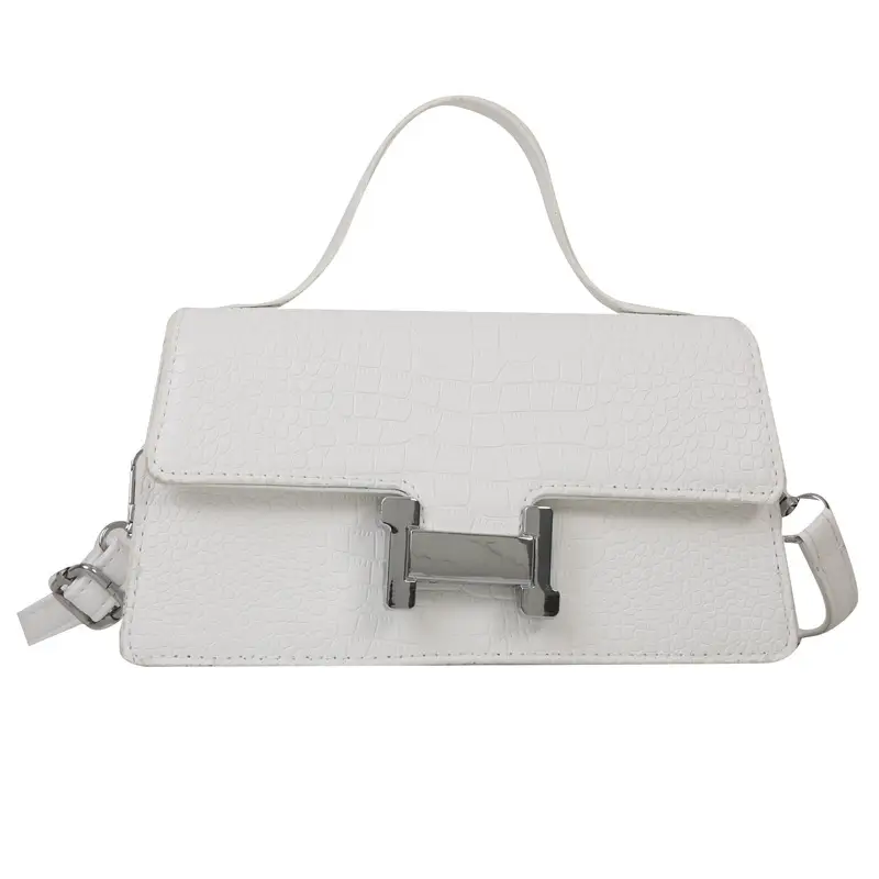 2023 Women's Casual Shoulder Bag Beige Leather - Image 10