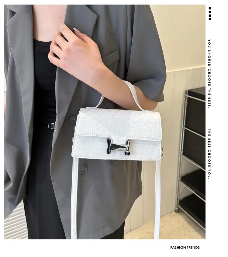 2023 Women's Casual Shoulder Bag Beige Leather — feature 1