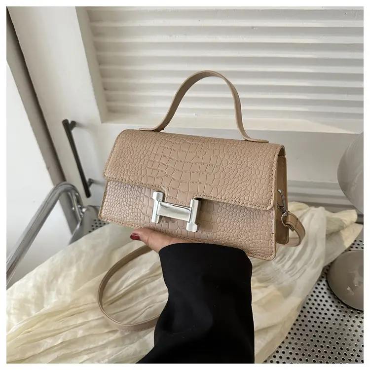 2023 Women's Casual Shoulder Bag Beige Leather — feature 11
