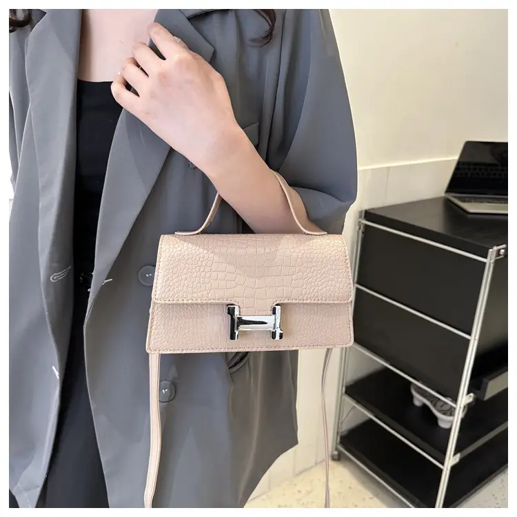 2023 Women's Casual Shoulder Bag Beige Leather — feature 20