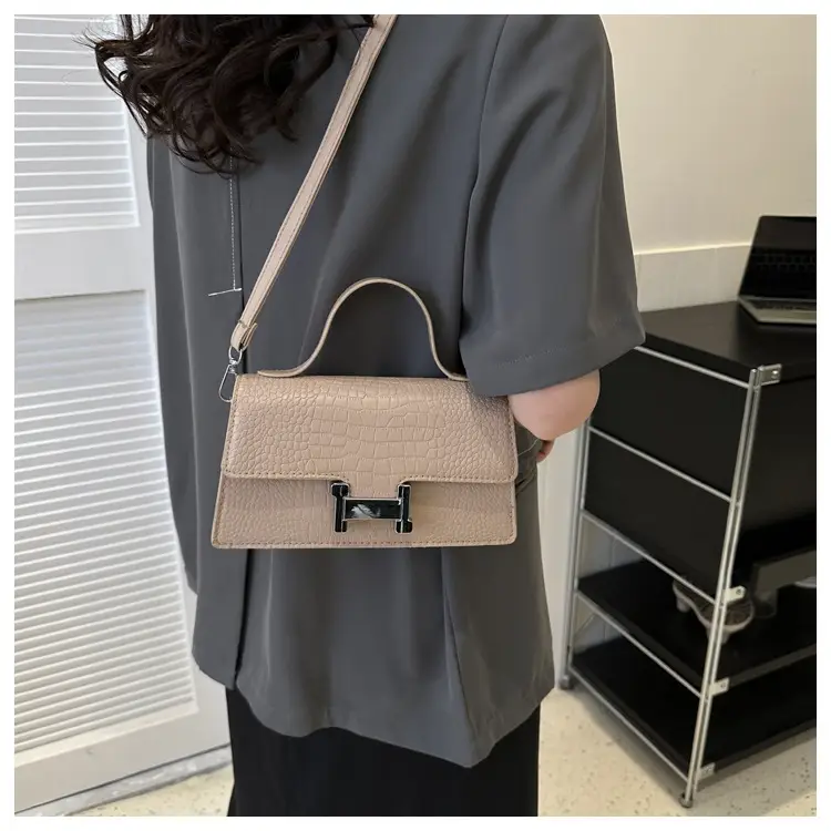 2023 Women's Casual Shoulder Bag Beige Leather — feature 21