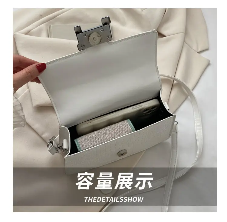 2023 Women's Casual Shoulder Bag Beige Leather — feature 7