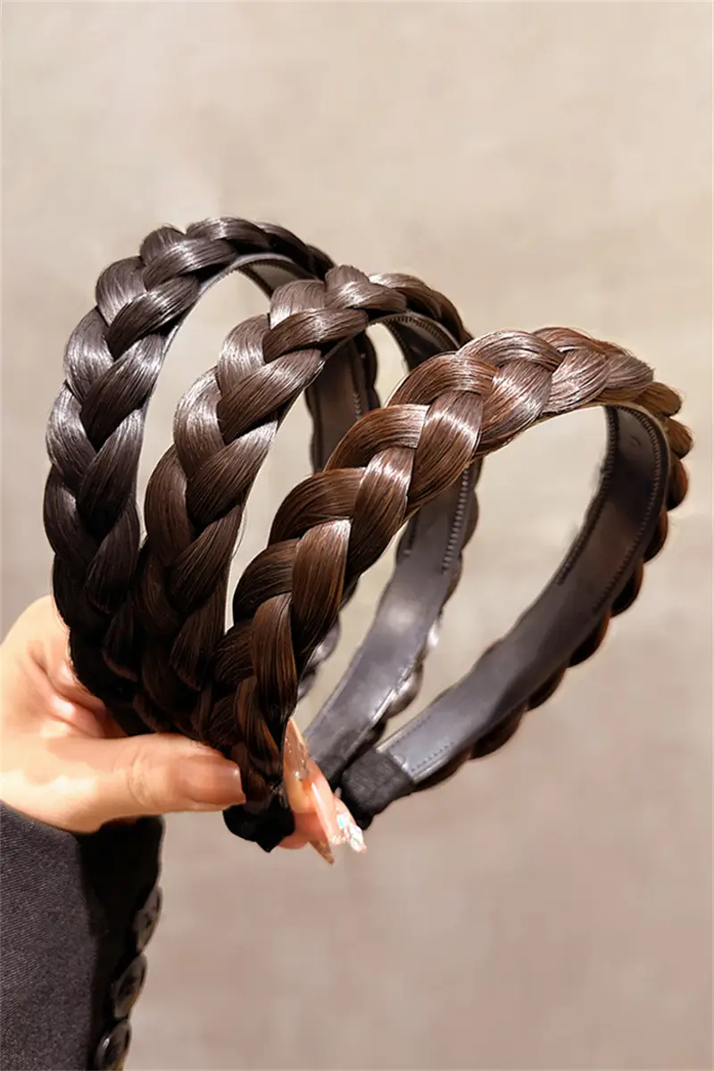 New Fishbone Braided Hair Headband for Women — feature 13