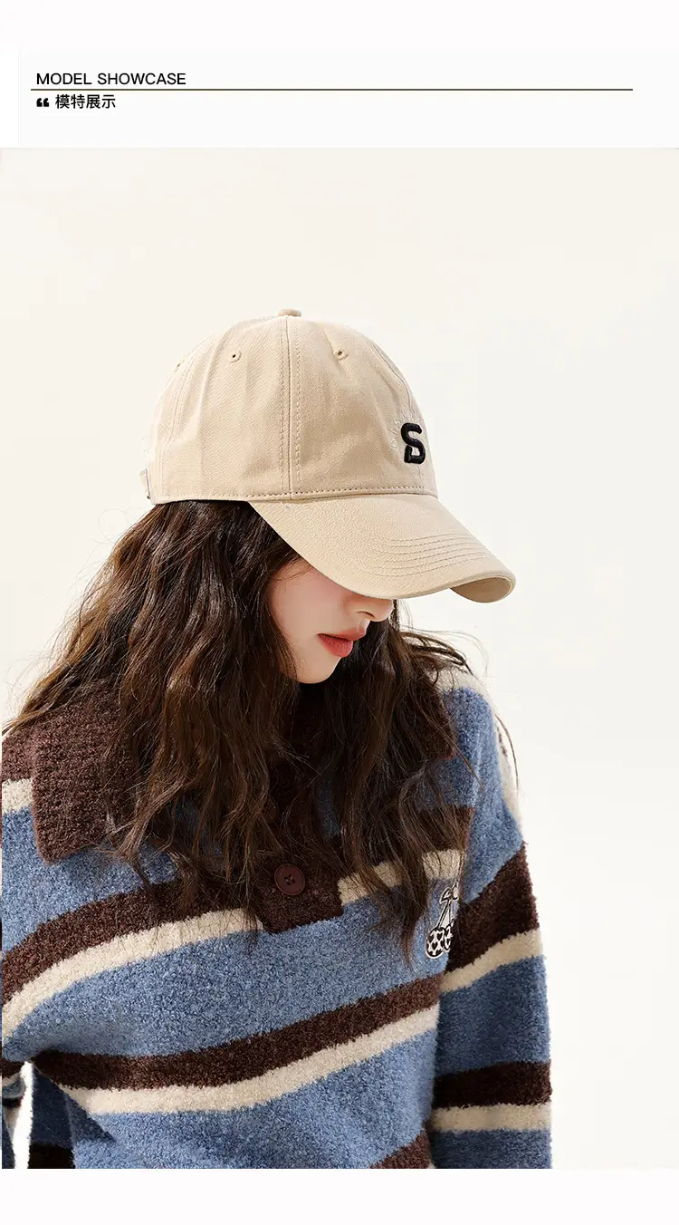 Men's Black Embroidered Baseball Cap with Logo — feature 16