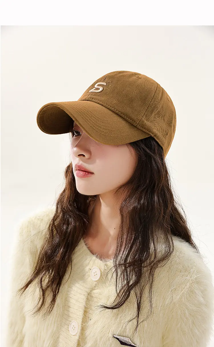 Men's Black Embroidered Baseball Cap with Logo — feature 24
